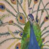 Peacock Wall Paint Art "Radiance" - Image 3