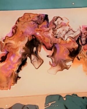 Fluid paint art