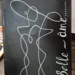 "Belle Âme" – Abstract Minimalist Line Art