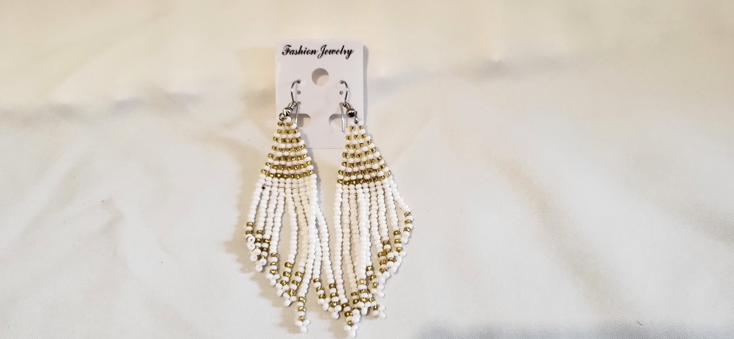 Handmade Maasai Beaded Tassel Earrings – Multicolour Beauty