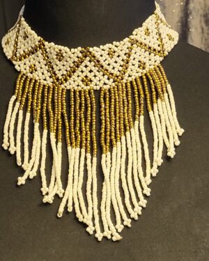 Tassel Beaded necklace/choker